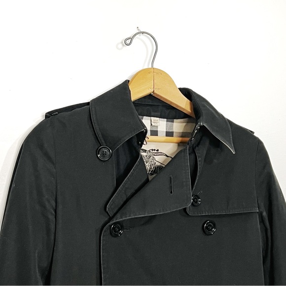 Burberry | Black Short Trench - Picture 4 of 8